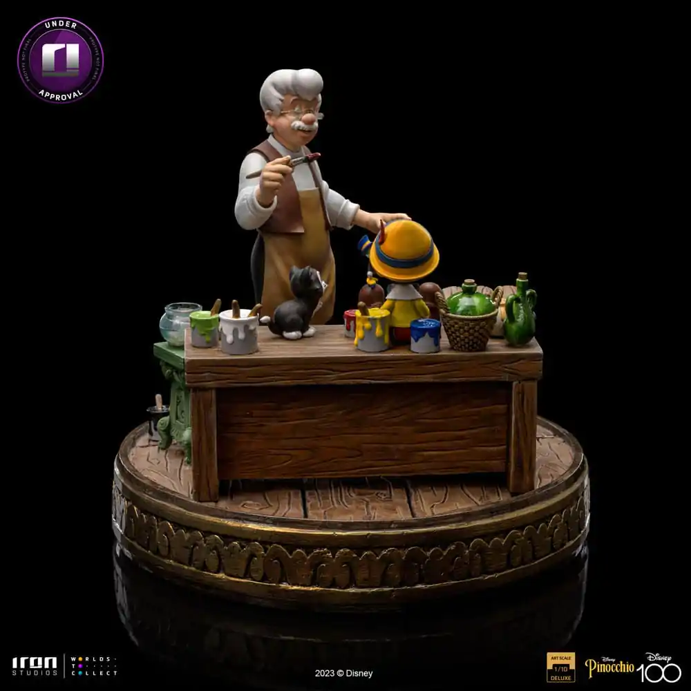 Disney Deluxe Art Scale 1/10 Pinocchio szobor figura 42 cm termékfotó