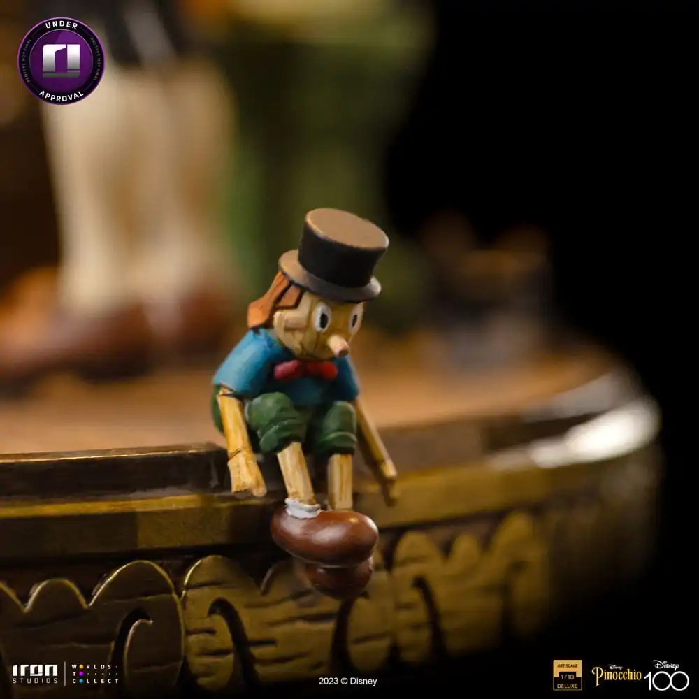 Disney Deluxe Art Scale 1/10 Pinocchio szobor figura 42 cm termékfotó