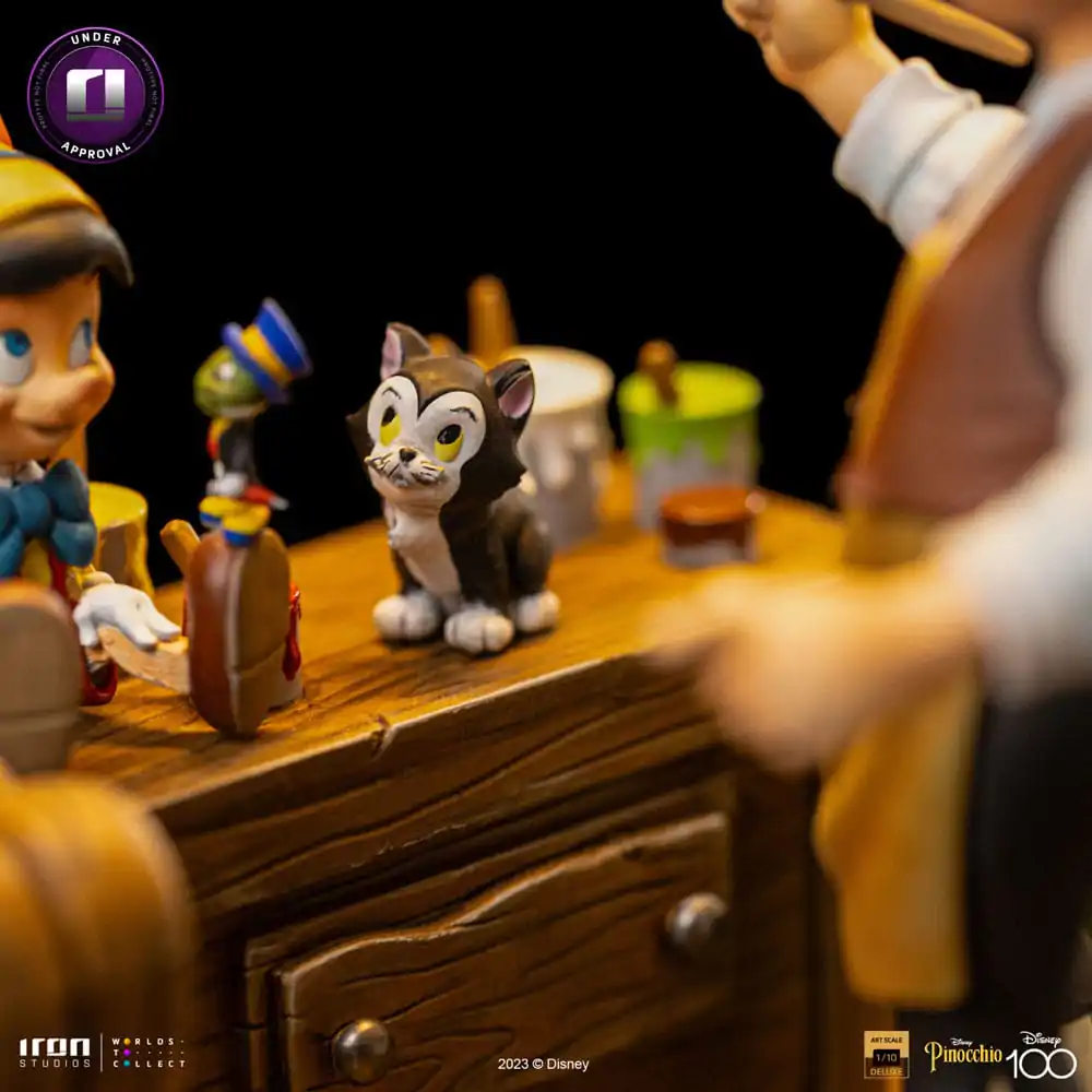 Disney Deluxe Art Scale 1/10 Pinocchio szobor figura 42 cm termékfotó