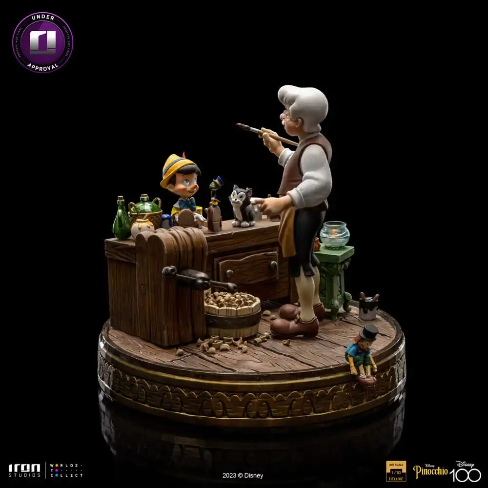Disney Deluxe Art Scale 1/10 Pinocchio szobor figura 42 cm termékfotó