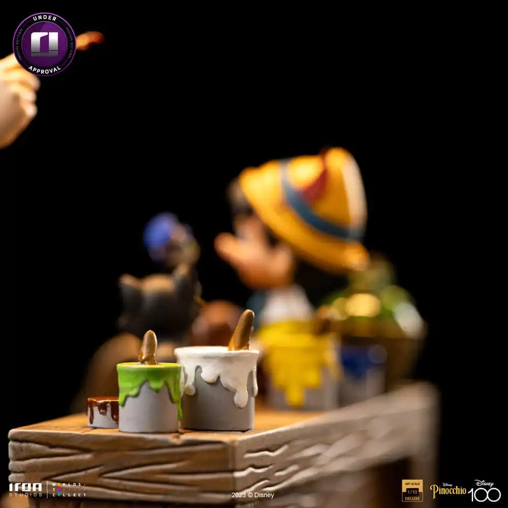 Disney Deluxe Art Scale 1/10 Pinocchio szobor figura 42 cm termékfotó