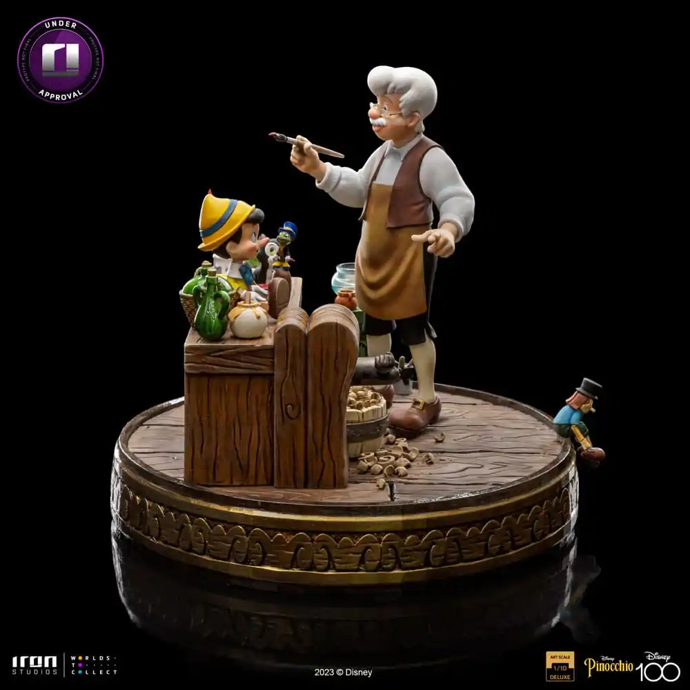 Disney Deluxe Art Scale 1/10 Pinocchio szobor figura 42 cm termékfotó