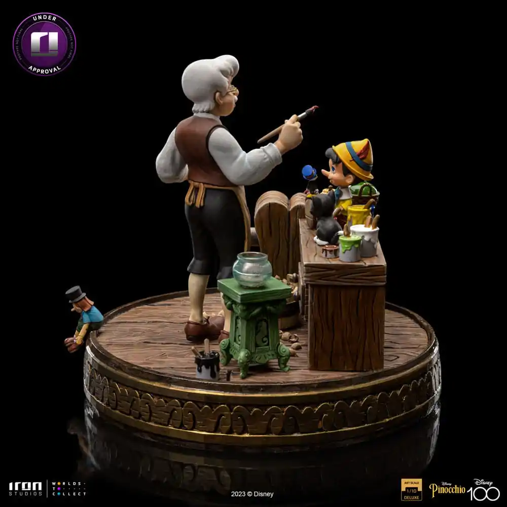 Disney Deluxe Art Scale 1/10 Pinocchio szobor figura 42 cm termékfotó