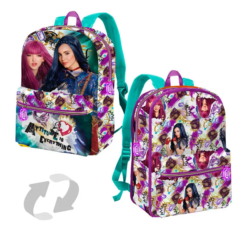 Disney Descendants átfordítható táska hátizsák 38cm termékfotó