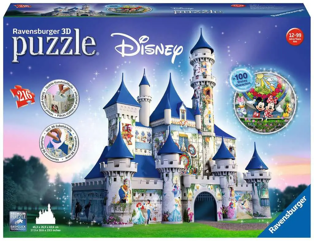 Disney Disney Castle 3D puzzle (216 darab) termékfotó