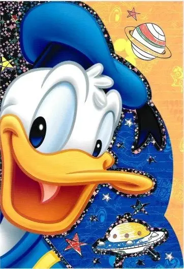 Disney Donald csillámos üdvözlőkártya+boríték termékfotó