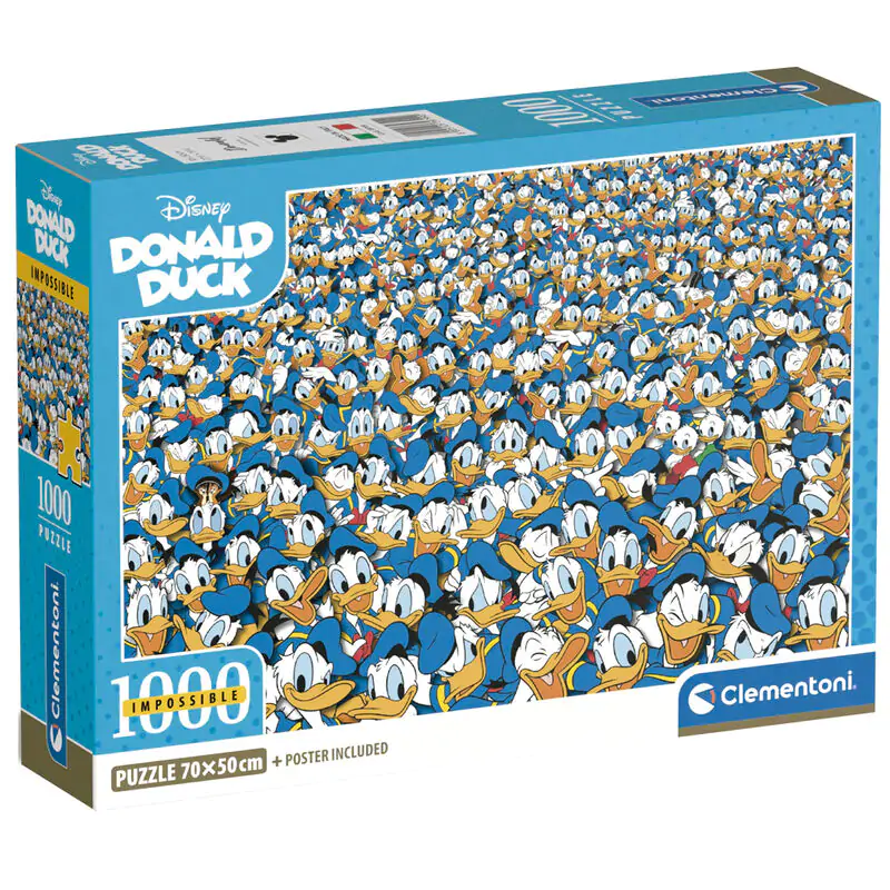 Disney Donald Duck Impossible puzzle 1000db-os termékfotó