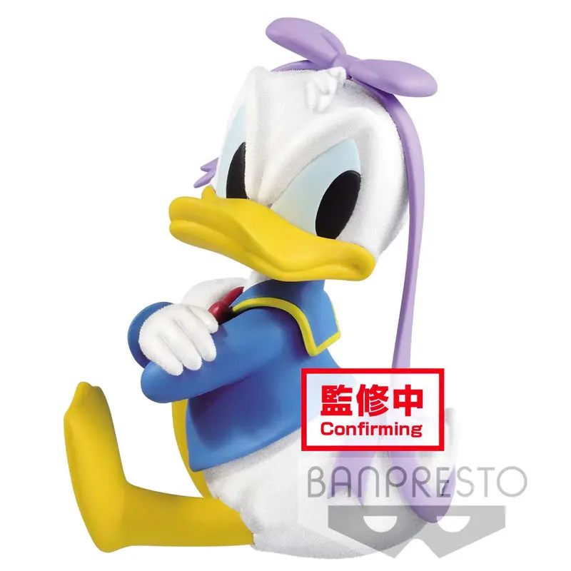 Disney Donald kacsa Fluffy Puffy B figura 10cm termékfotó