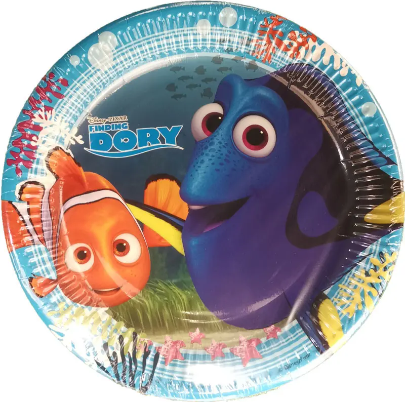 Disney Dory Adventure papírtányér 6 db-os 23 cm termékfotó