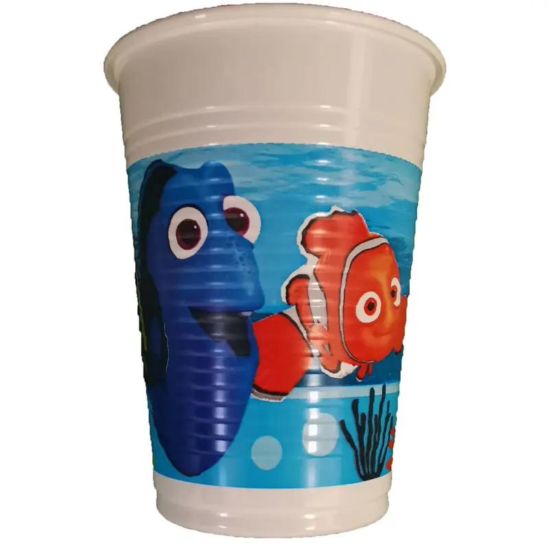 Disney Dory Adventures műanyag pohár 8 db-os 200 ml termékfotó