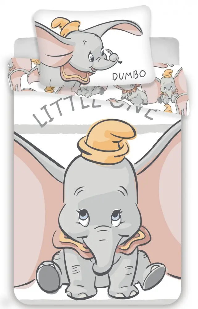 Disney Dumbo Gyerek ágyneműhuzat 100×135cm, 40×60 cm termékfotó