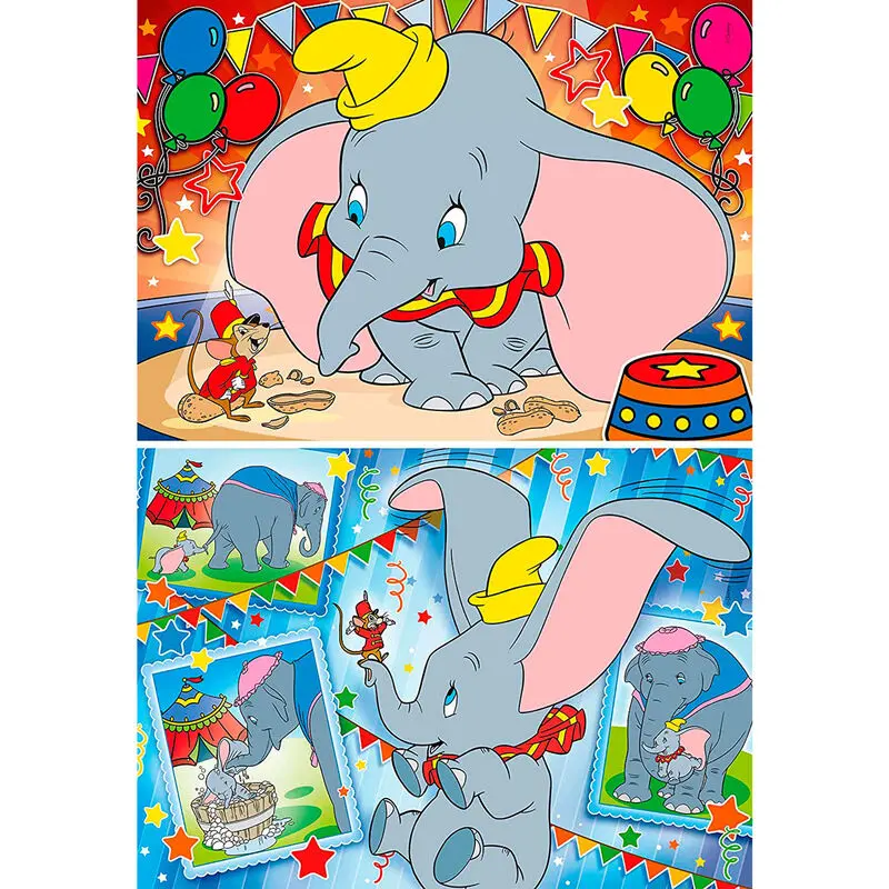 Disney Dumbo Maxi puzzle 2x20db-os termékfotó