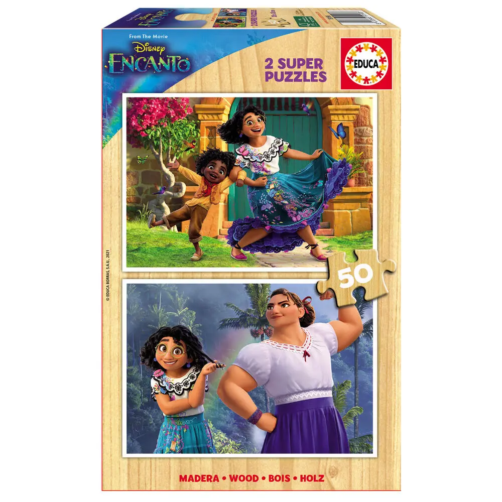 Disney Ecanto puzzle 2x50pcs termékfotó