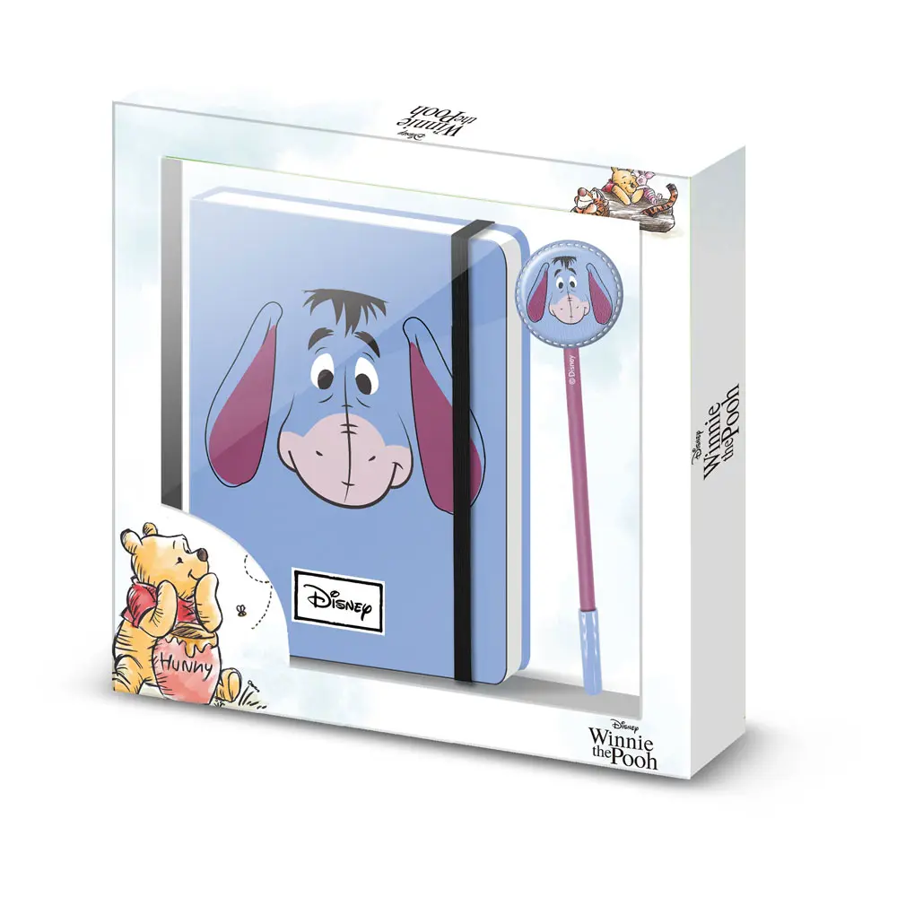 Disney Eeyore Face jegyzetfüzet és toll ajándékcsomag termékfotó