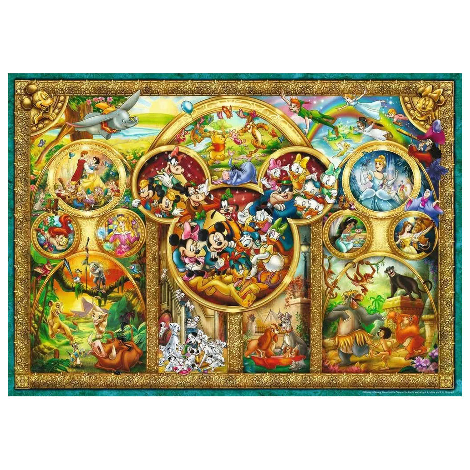 Disney Family puzzle (1000 darab) termékfotó