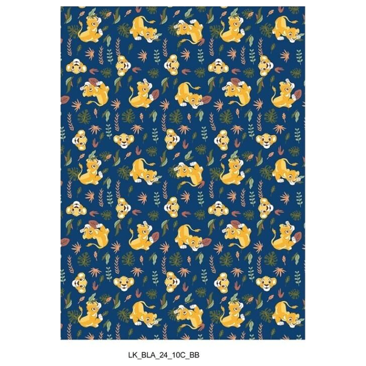 DISNEY Flannel takaró 110x150cm The Lion King termékfotó