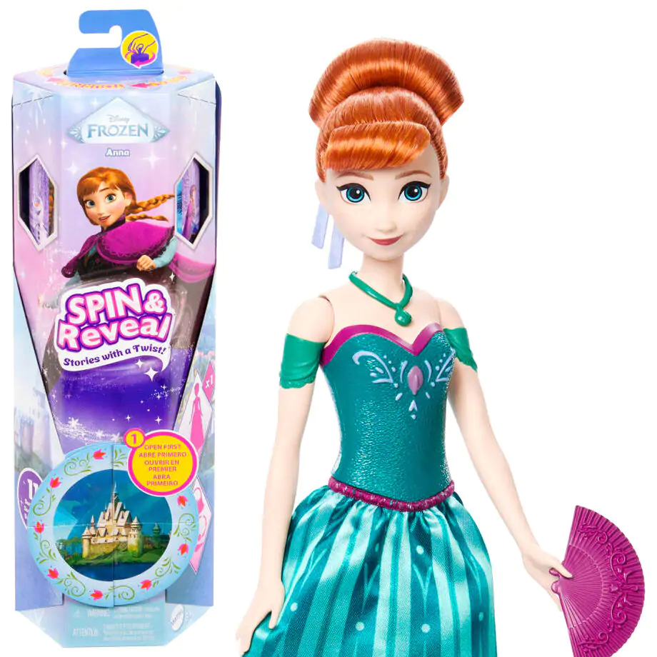 Disney Frozen Spin And Reveal Anna játék baba termékfotó