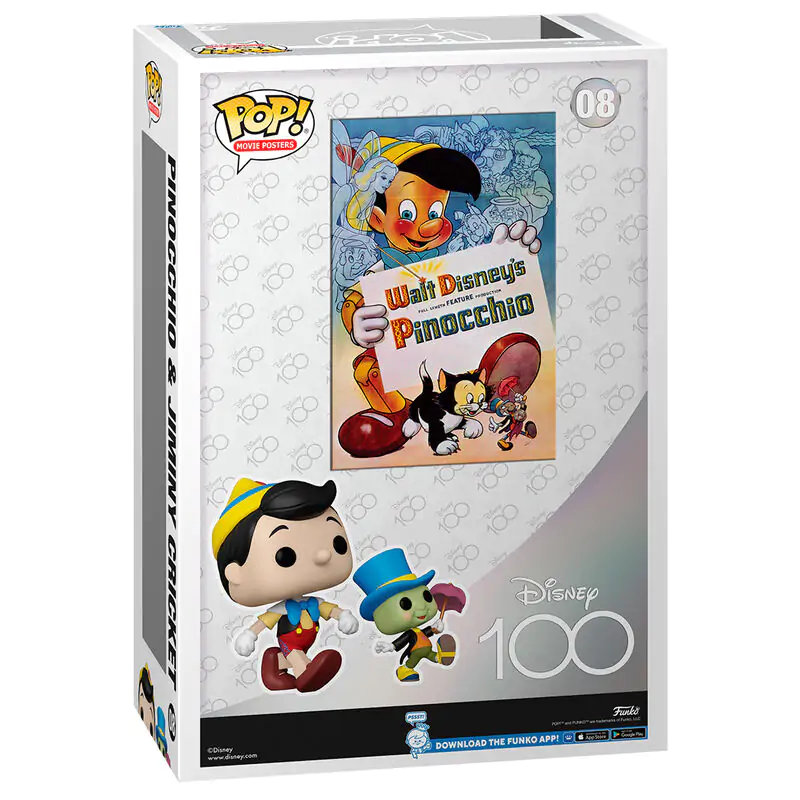 Disney Funko POP! Movie Poster & figura Pinocchio termékfotó