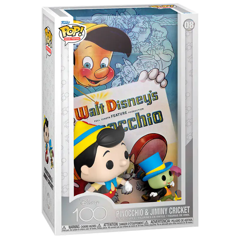 Disney Funko POP! Movie Poster & figura Pinocchio termékfotó