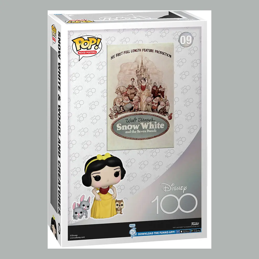 Disney POP! Movie Poster & Figure Snow White 9 cm termékfotó