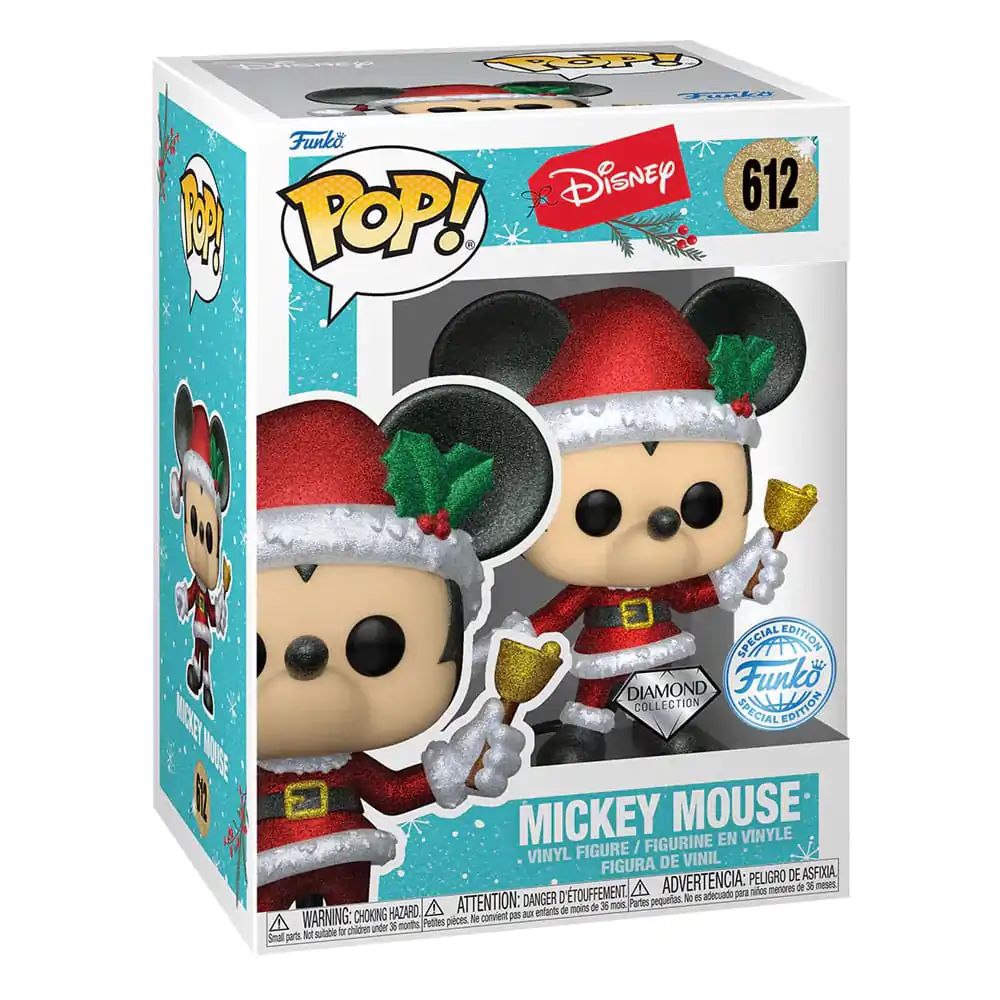 Disney Funko POP! Vinyl Figure Holiday Mickey Mouse (Diamond Collection) Special Edition 9 cm termékfotó