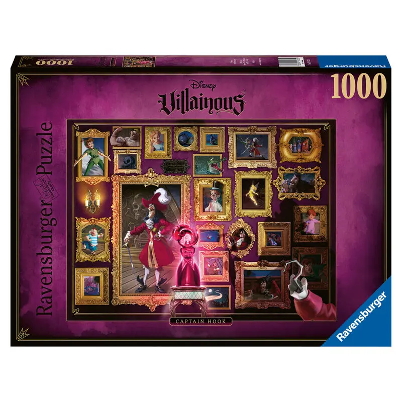 Disney Gonoszok Hook kapitány puzzle 1000db-os termékfotó