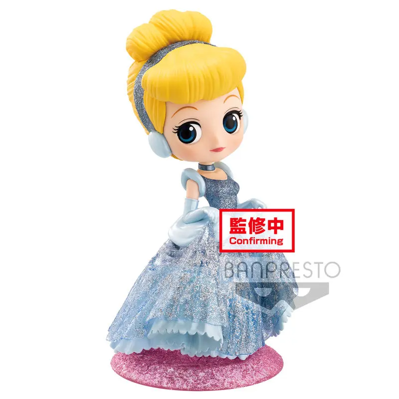 Disney Hamupipőke Glitter Q Posket figura 14cm termékfotó
