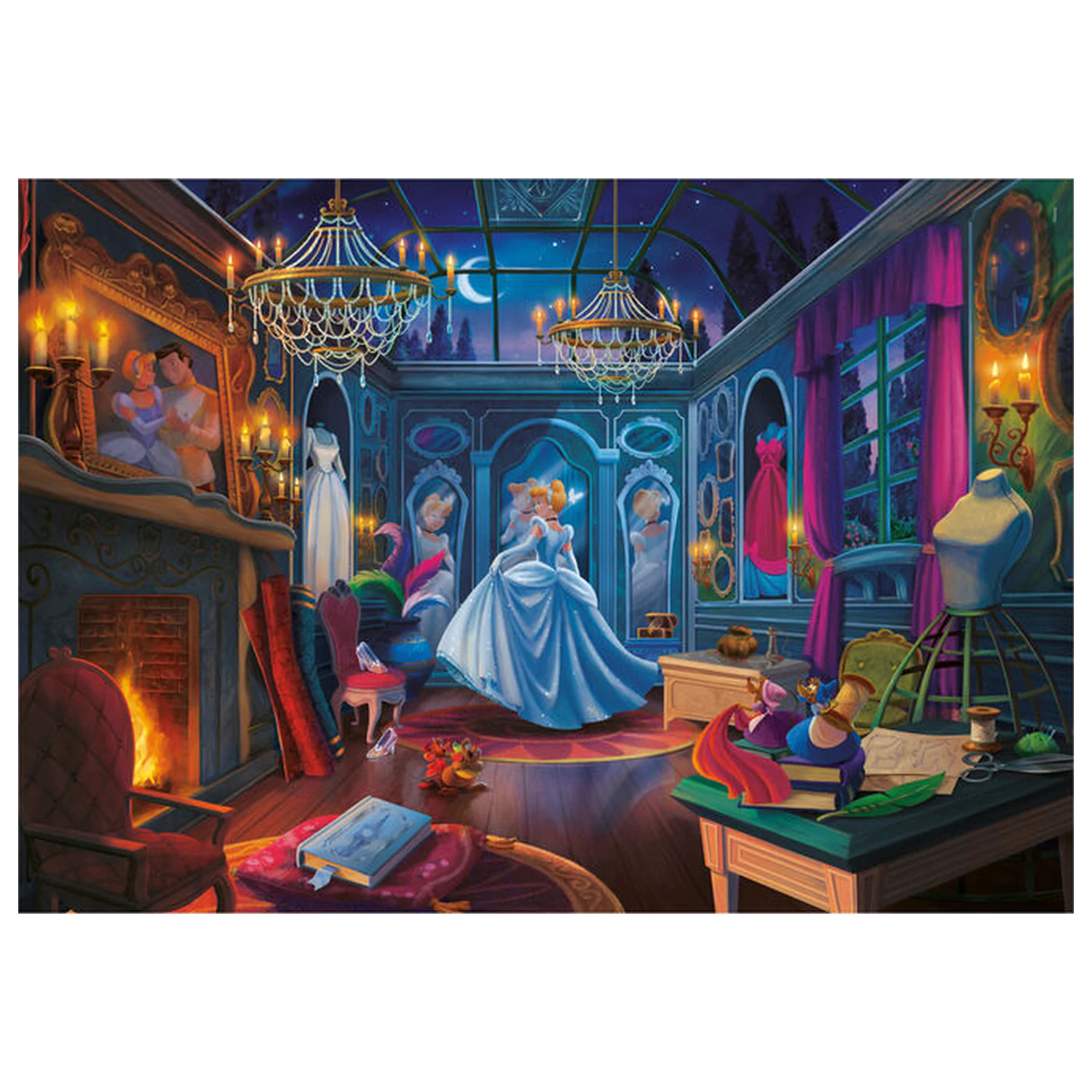 Disney Hamupipőke puzzle 500db-os termékfotó