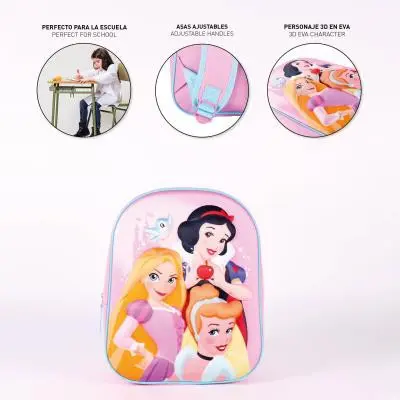 Disney Hercegnők 3D hátizsák, táska 31 cm termékfotó
