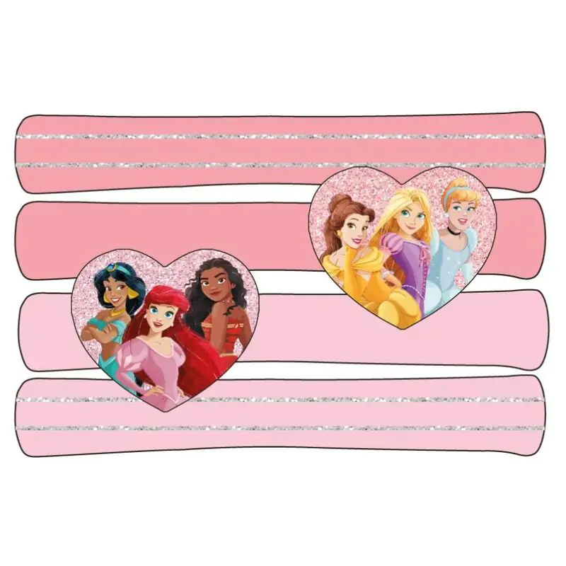 Disney Hercegnők 4db-os hajgumi scrunchie csomag termékfotó
