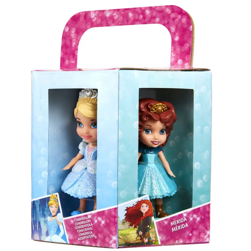 Disney Hercegnők 6 db-os játék baba szett 8cm termékfotó