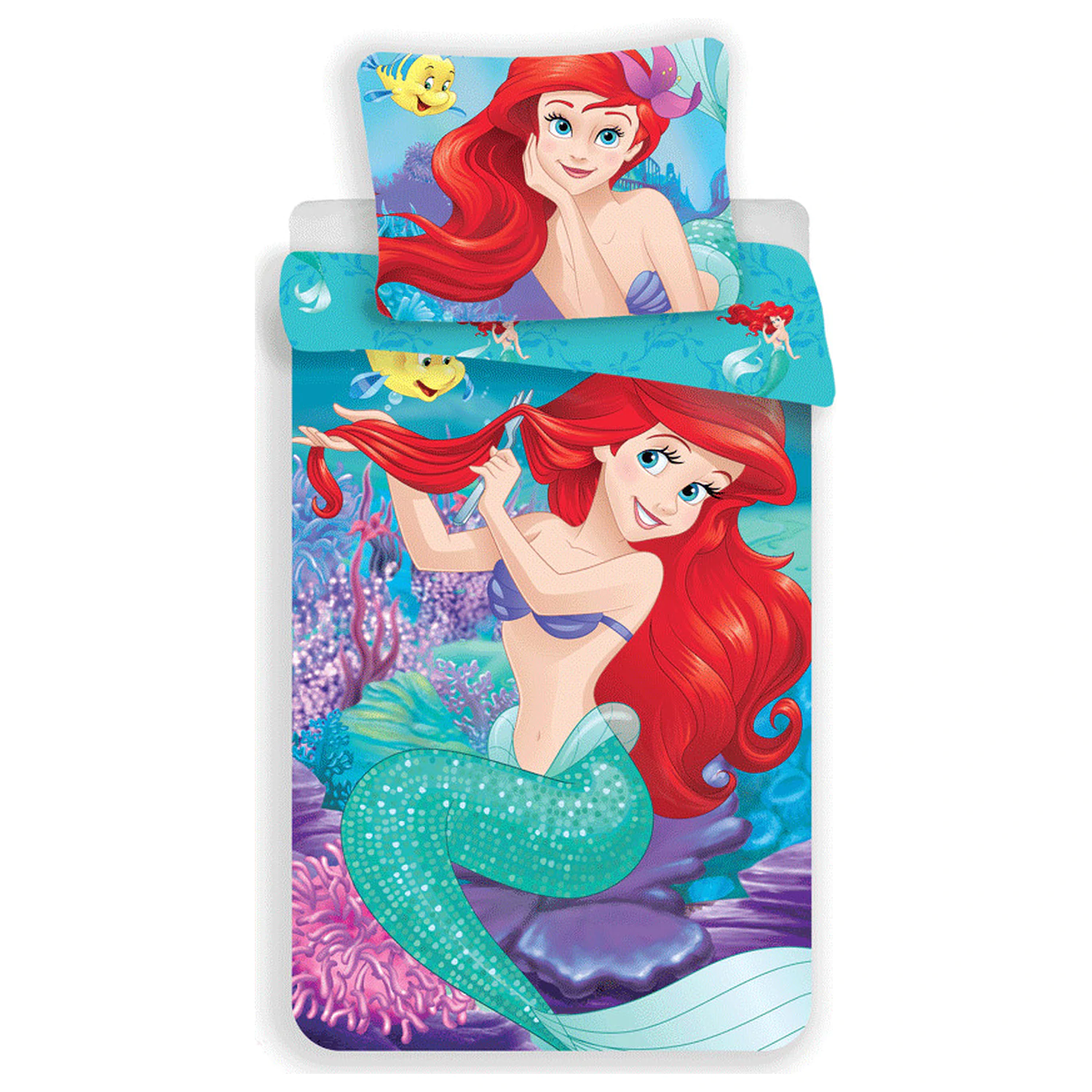 Disney Hercegnők, Ariel ágyneműhuzat termékfotó
