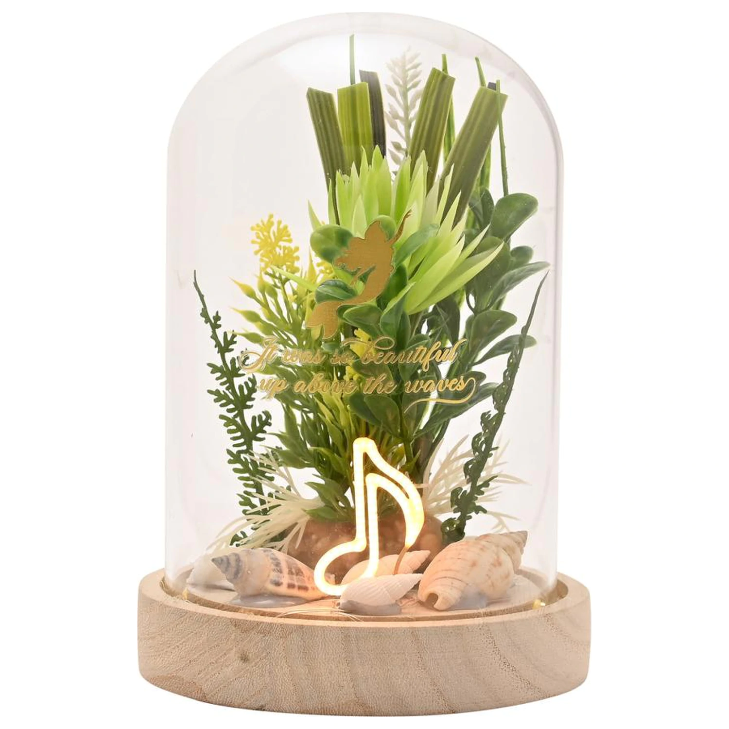 Disney Hercegnők Ariel dísznövény hangulatvilágítással termékfotó