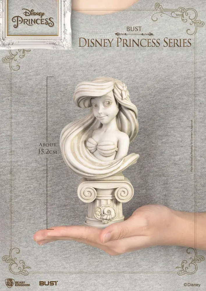 Disney Hercegnők Ariel PVC mellszobor figura 15 cm termékfotó