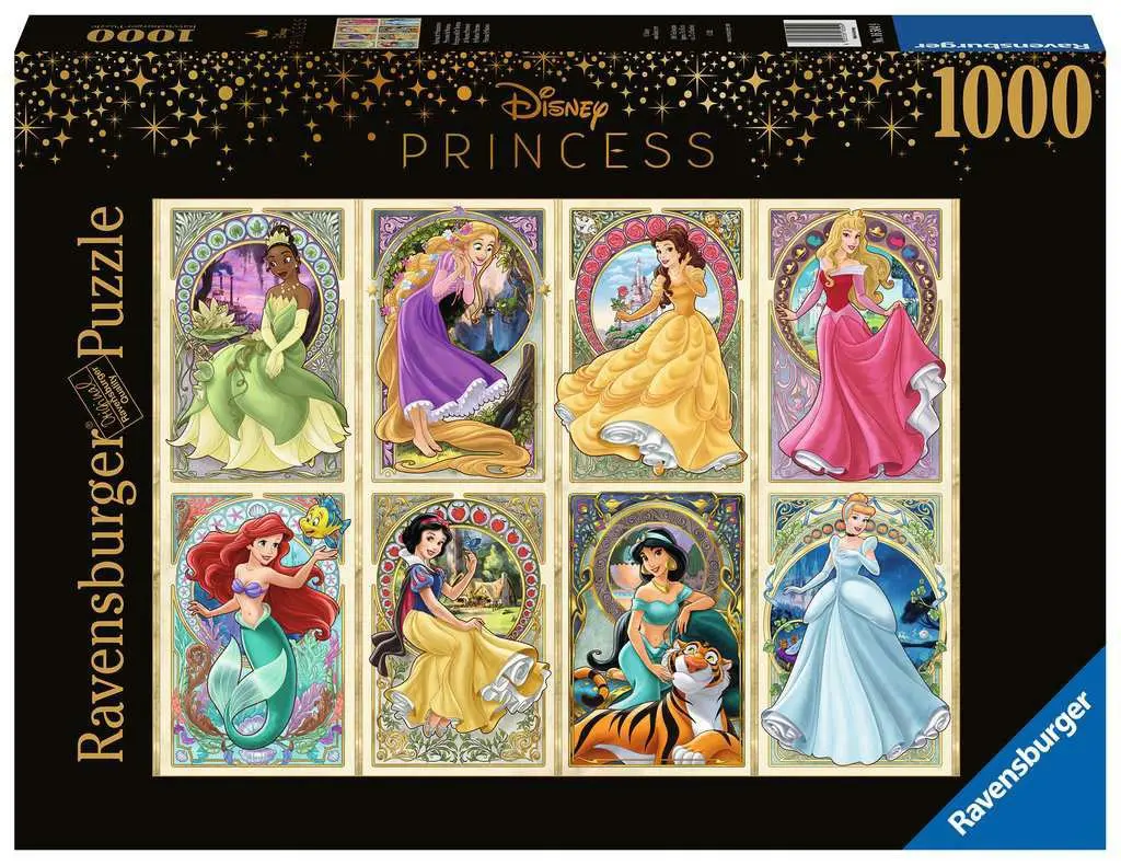 Disney Princess Art Nouveau Princess puzzle (1000 darab) termékfotó