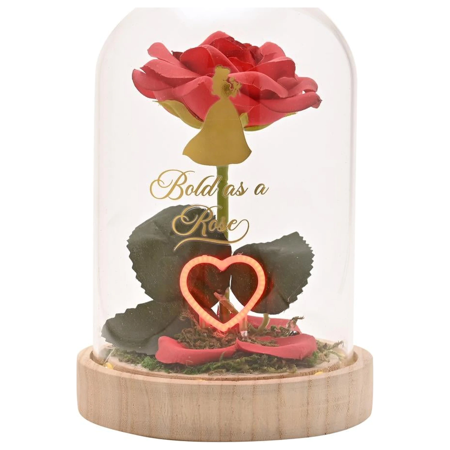 Disney Hercegnők Belle dísznövény hangulatvilágítással termékfotó