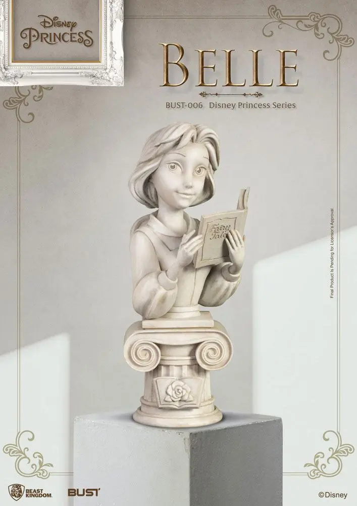 Disney Hercegnők Belle PVC mellszobor figura 15 cm termékfotó