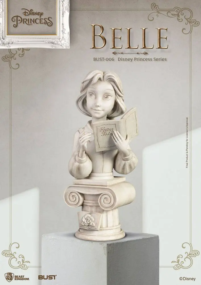 Disney Hercegnők Belle PVC mellszobor figura 15 cm termékfotó