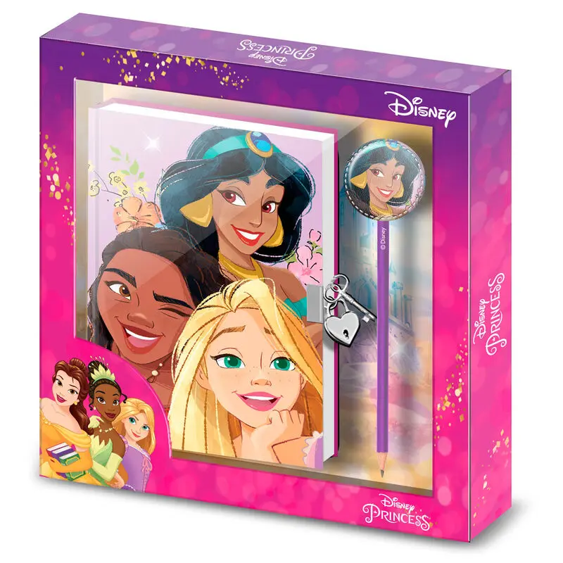 Disney Hercegnők Fairytale csomag keményfedeles füzet + toll termékfotó