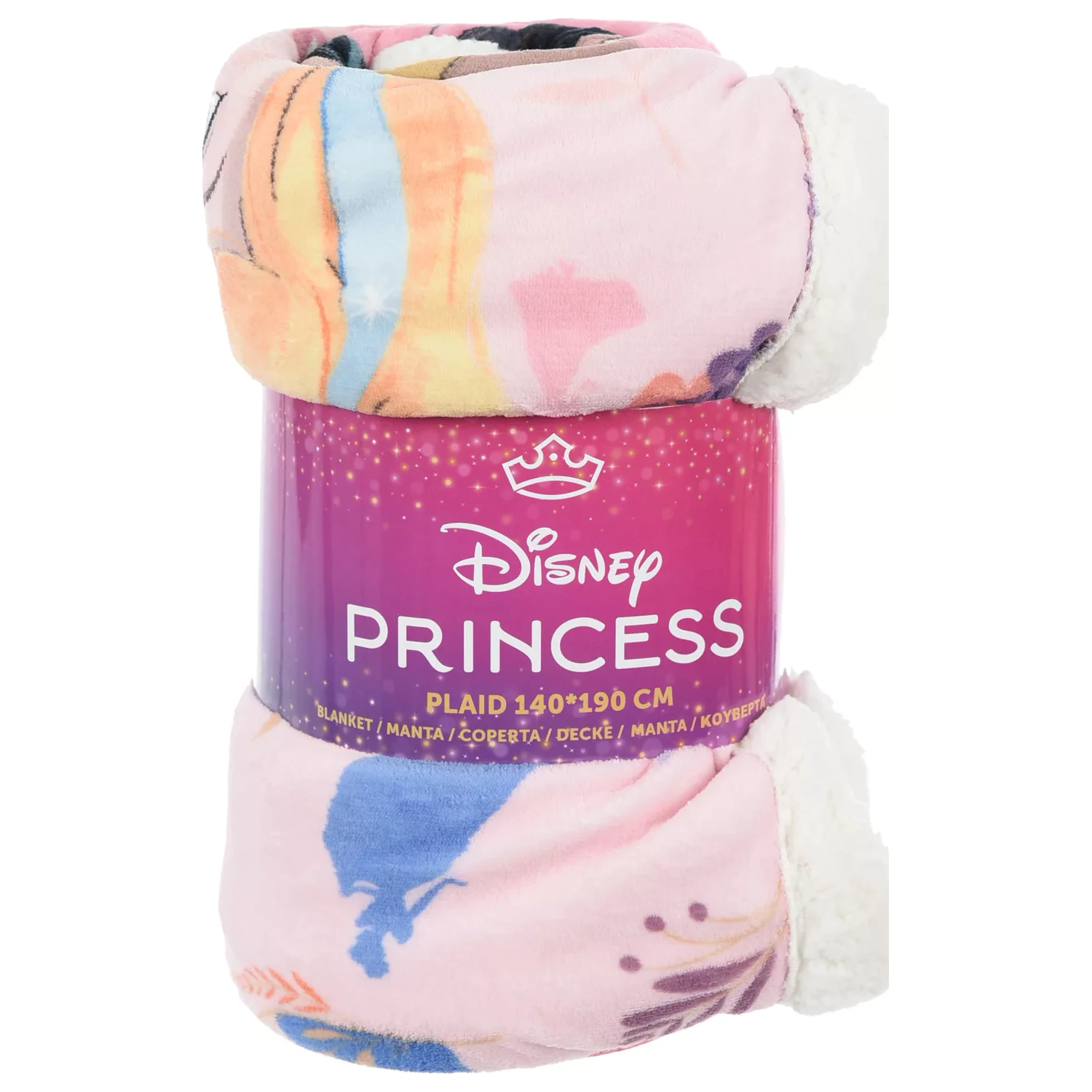 Disney Hercegnők Floral Fantasy sherpa takaró 140x190 cm termékfotó