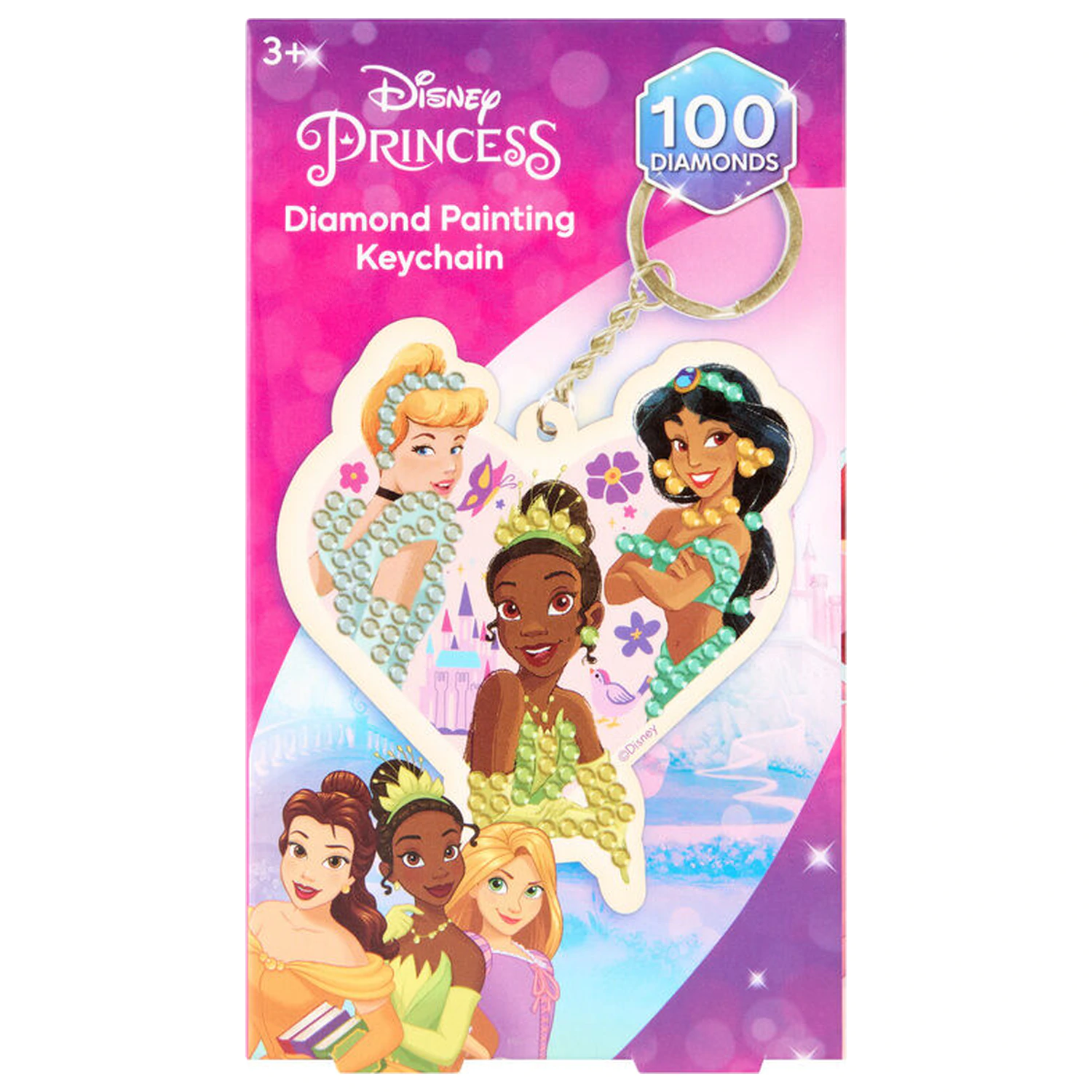 Disney Princess gyémánt kulcstartó készítő készlet termékfotó