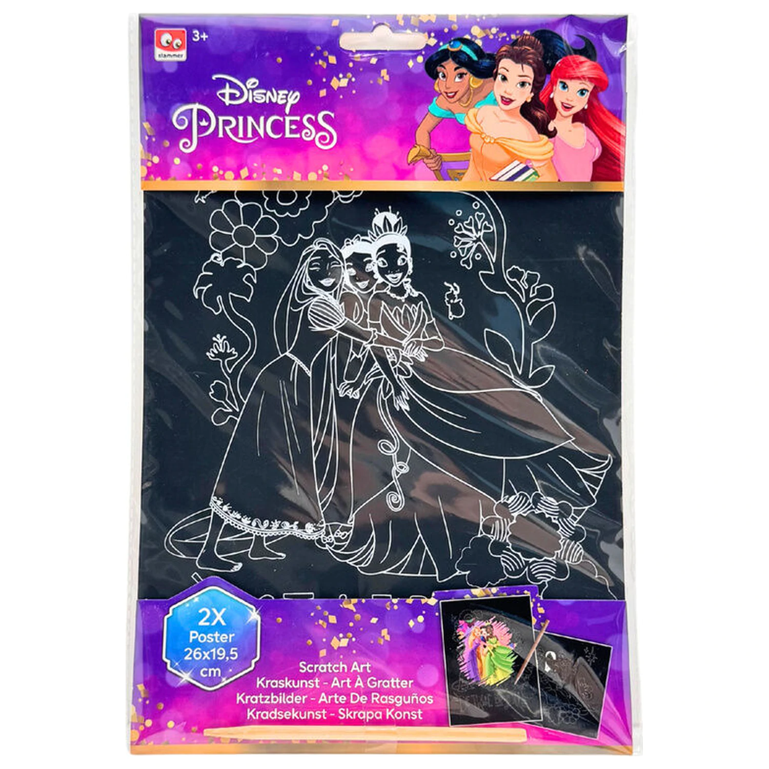 Disney Hercegnők karcoló készlet termékfotó
