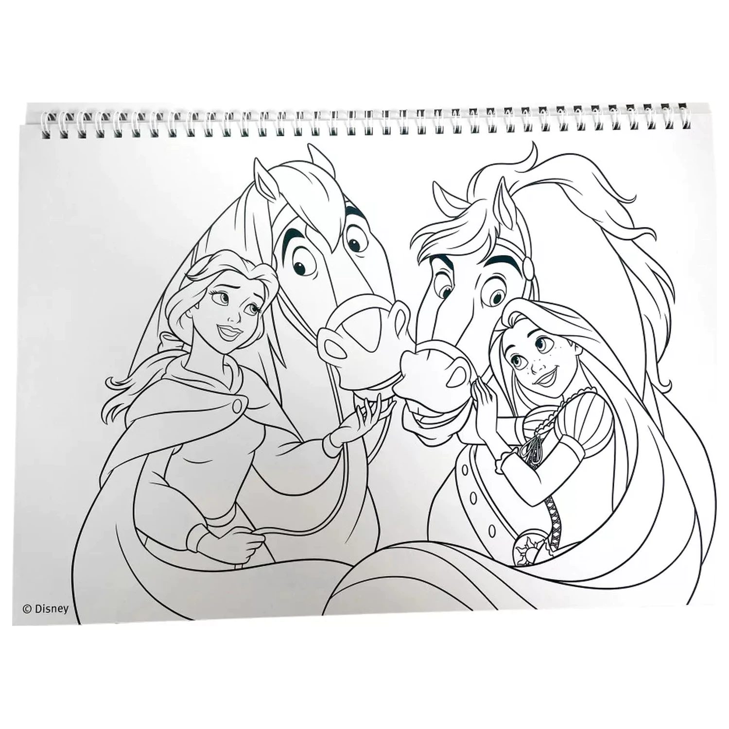Disney Hercegnők Life A/4 spirál vázlatfüzet 40 lapos matricával termékfotó