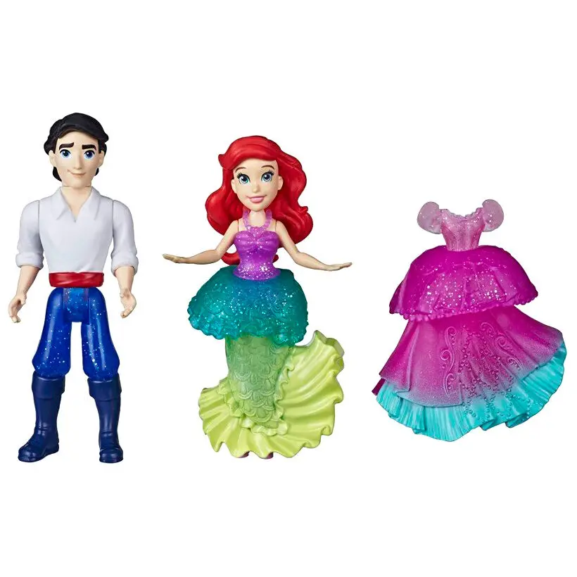 Disney Hercegnők Little Mermaid Royal Clips csomag 2 figurák 9cm termékfotó