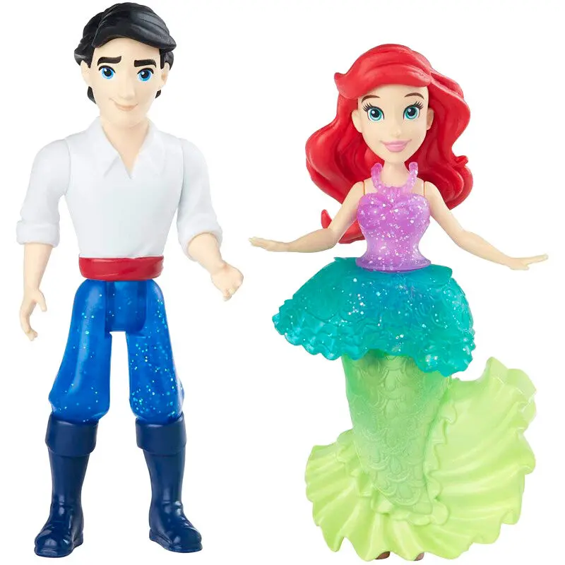 Disney Hercegnők Little Mermaid Royal Clips csomag 2 figurák 9cm termékfotó