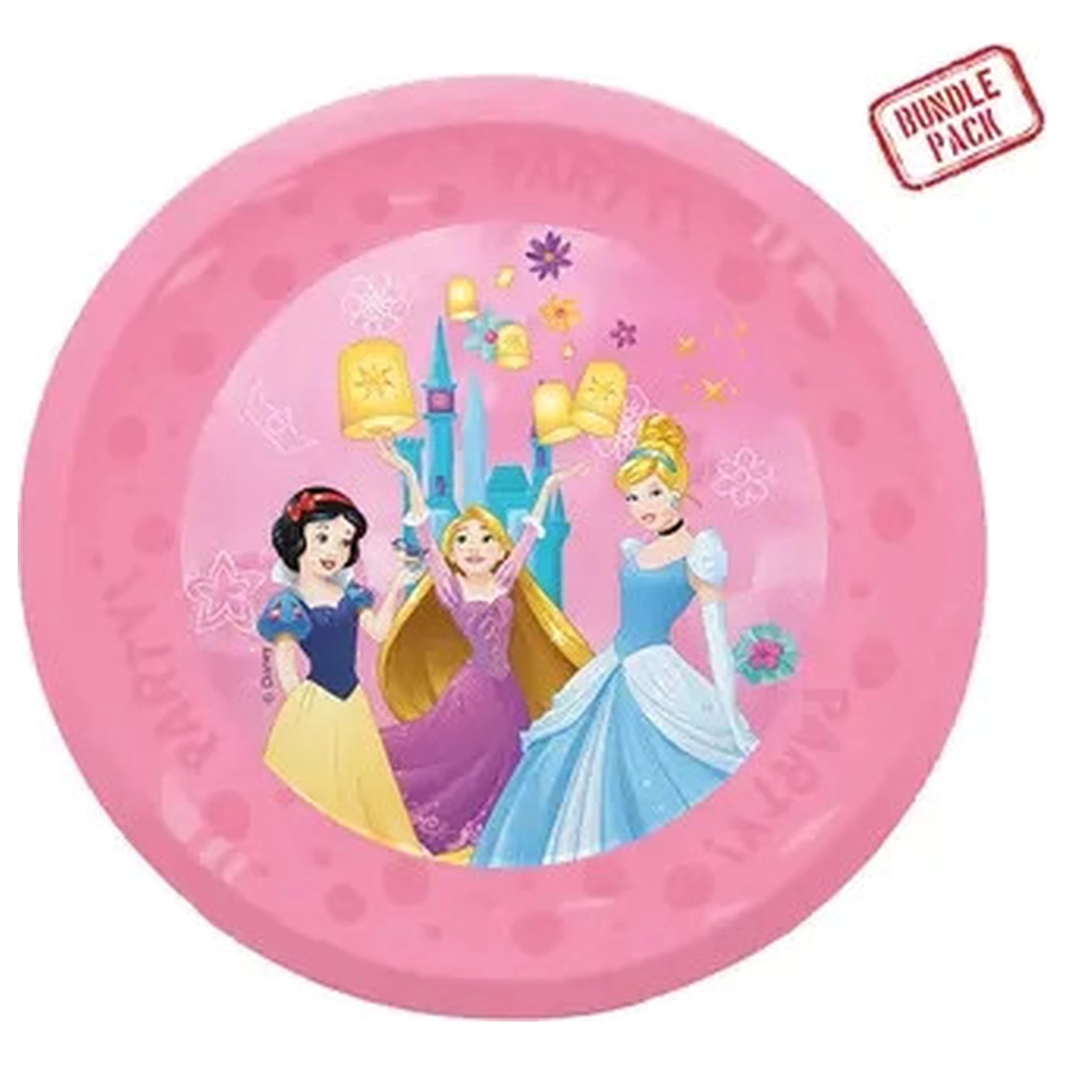 Disney Hercegnők Live Your Story micro prémium műanyag lapostányér 4 db-os szett 21 cm termékfotó