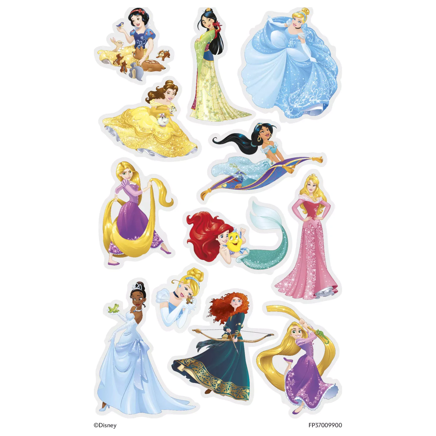 Disney Hercegnők Magic tetkó 12 db-os termékfotó