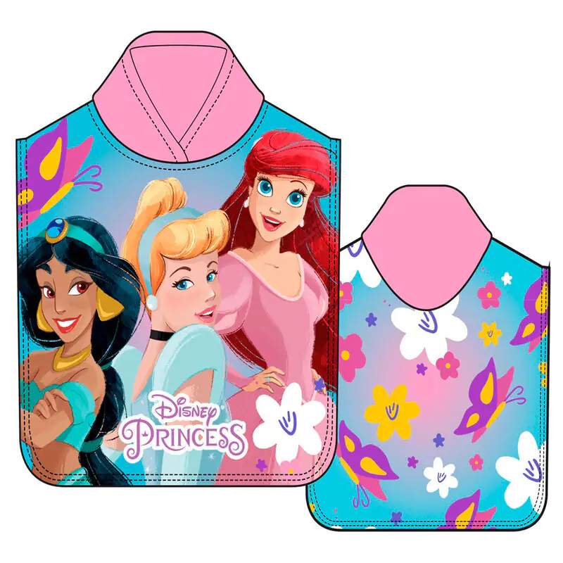 Disney Hercegnők mikroszálas poncsó törölköző termékfotó