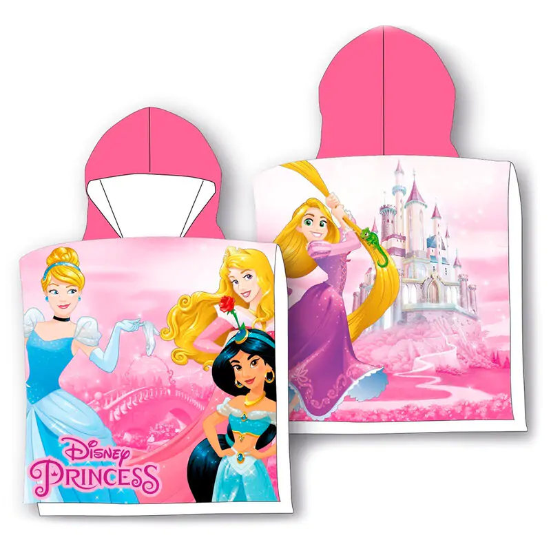 Disney Hercegnők mikroszálas poncsó törölköző termékfotó
