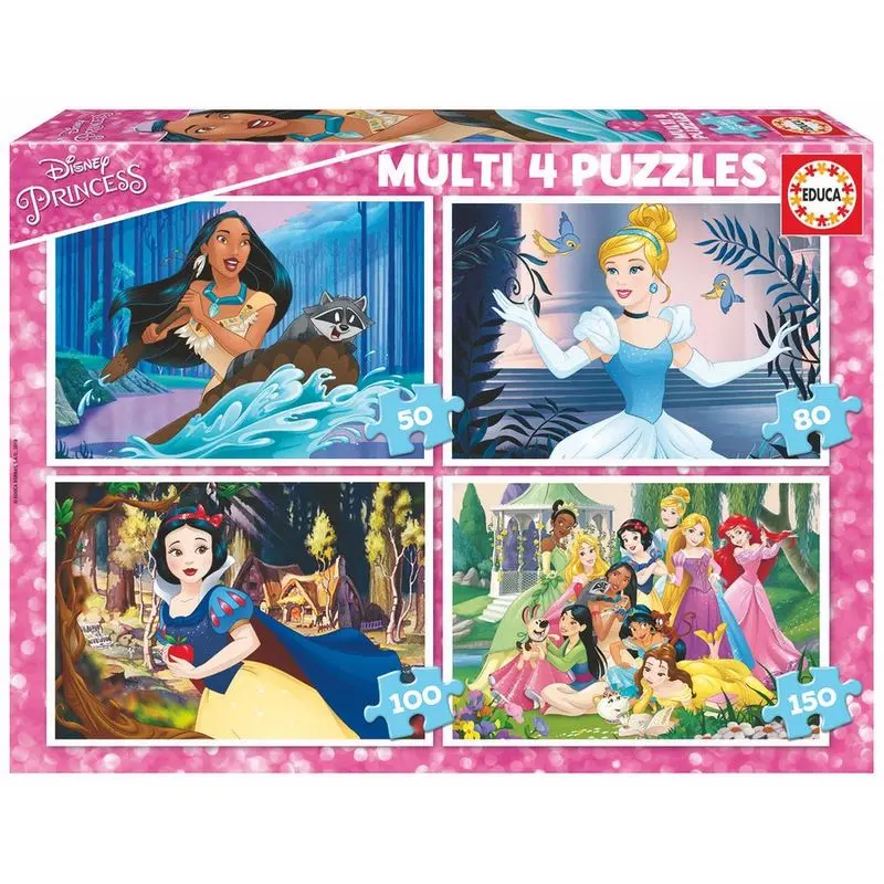 Disney Hercegnők Multi puzzle 50-80-100-150db-os termékfotó